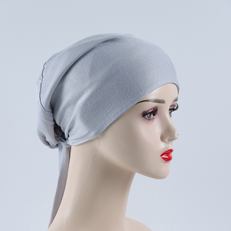 Sous-capuchon hijab élastique doux pour la peau G384