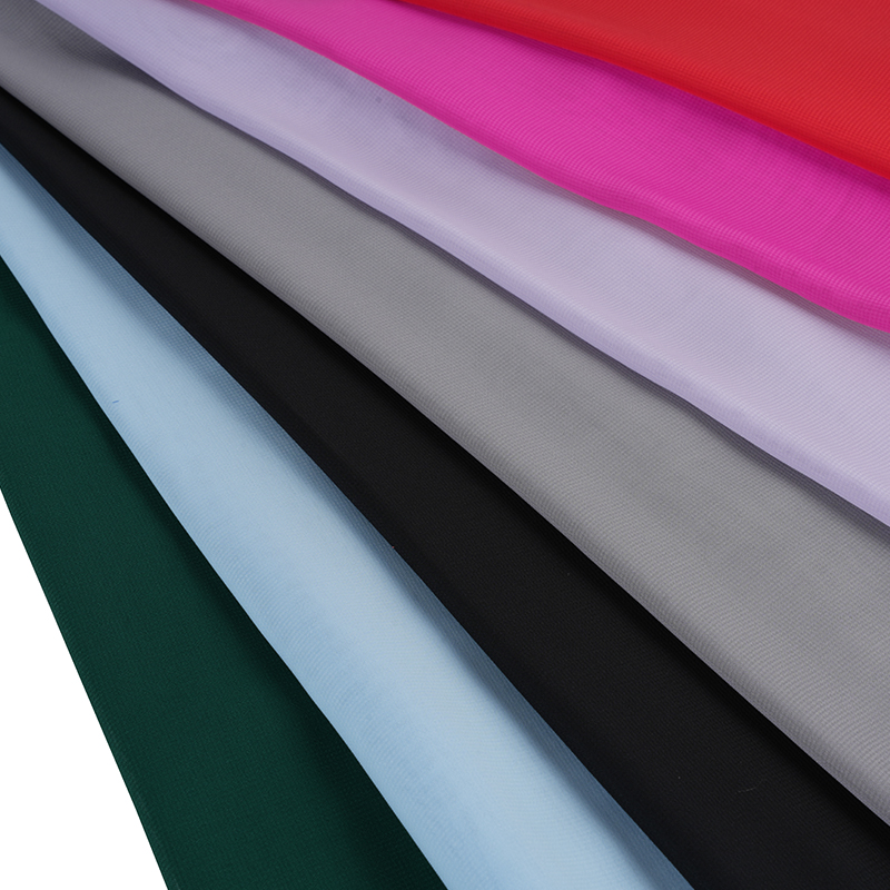 Teinture de mousseline plate 100d/18t