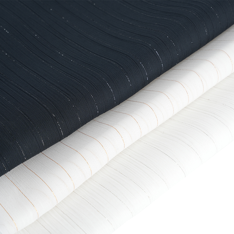 Crêpe Mousseline de Soie Argenté 75D