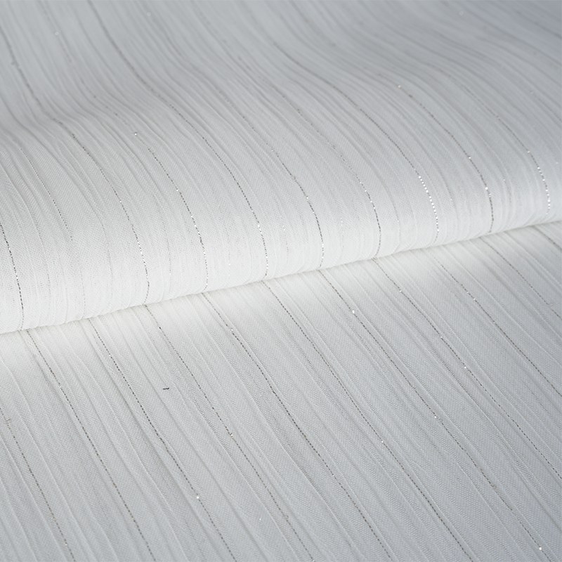 Crêpe Mousseline de Soie Argenté 75D