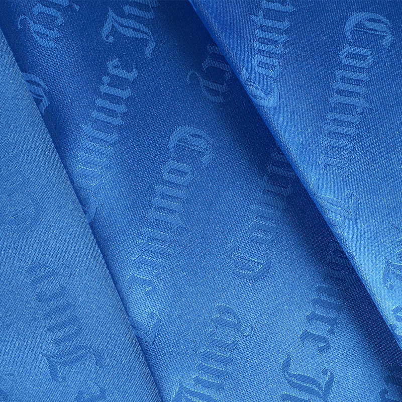 Tissu Jacquard Lettre Satin Extensible 75D