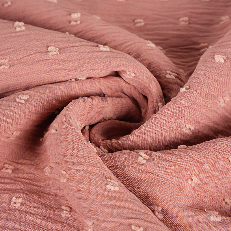 180dcey Tissu Uragiri en laine élastique à quatre côtés avec fleurs coupées