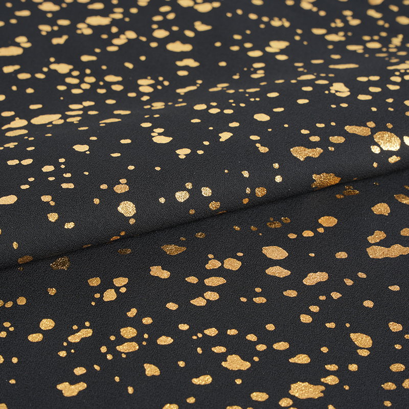 75d/24t estampage en lin désordonné