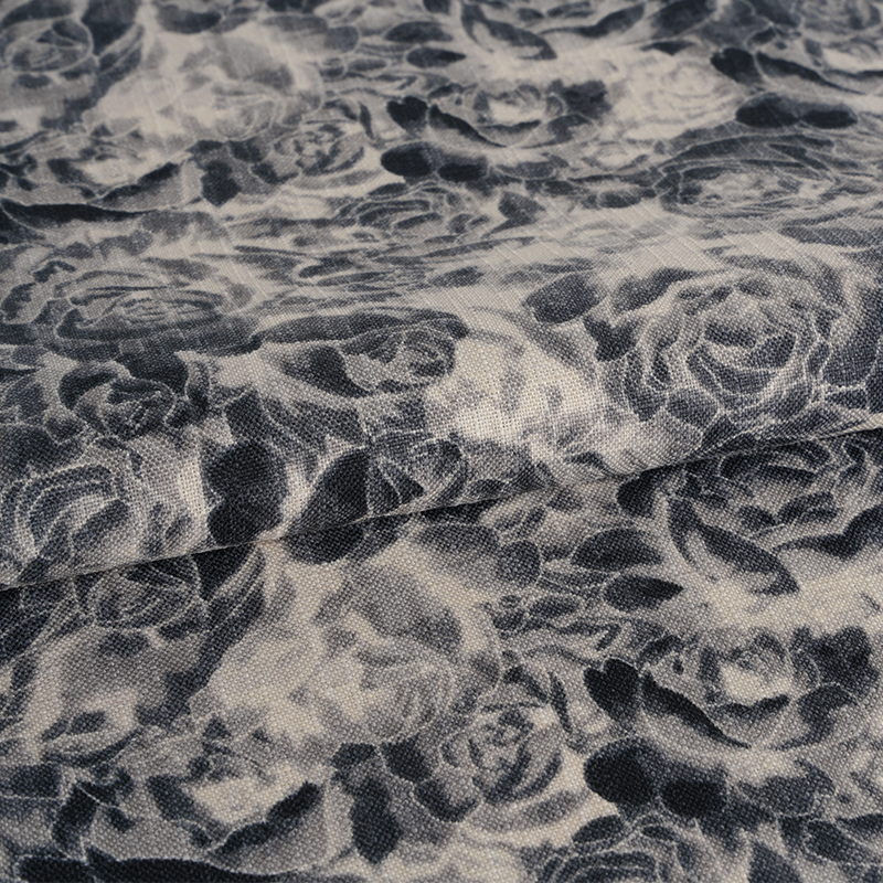 Tissu imprimé lingerie rose mélangé 320D