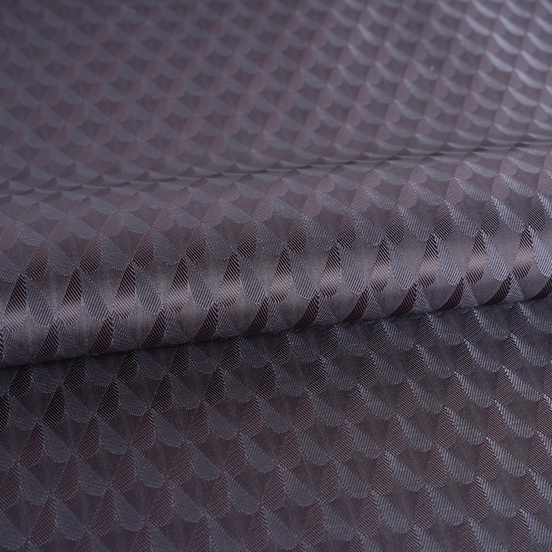 Teinture jacquard d'amour symétrique bicolore cationique en polyester