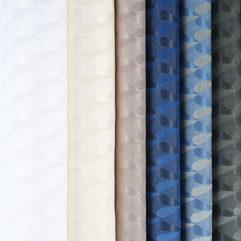 Teinture jacquard d'amour symétrique bicolore cationique en polyester