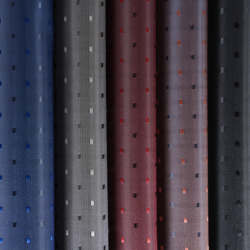 Teinture cationique en jacquard à petits points carrés