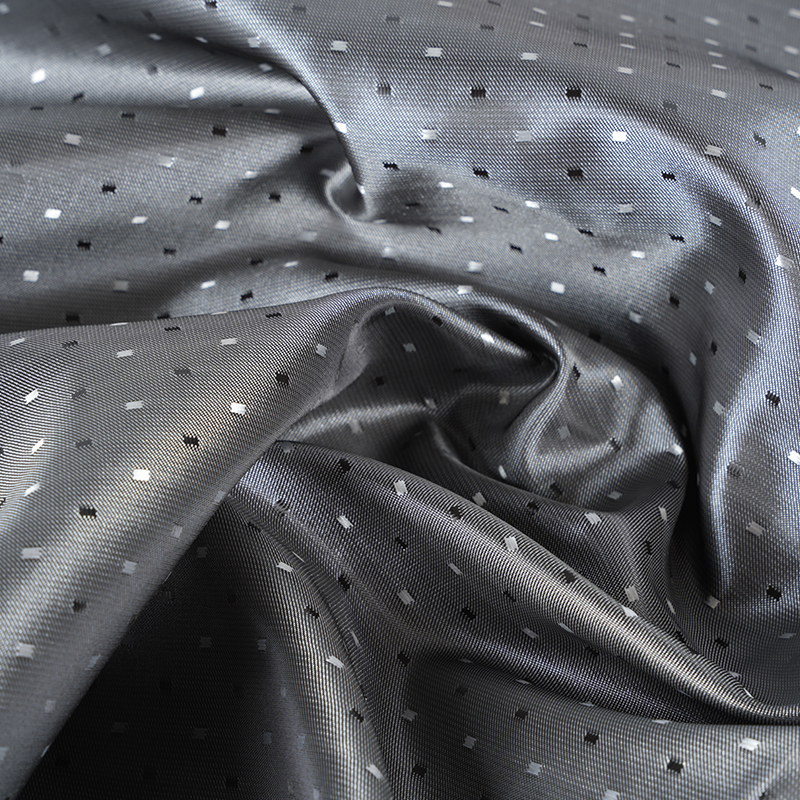 Teinture cationique en jacquard à petits points carrés