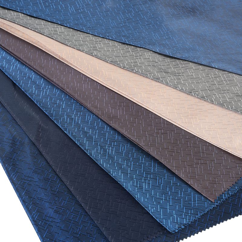 Tissu Jacquard à ligne irrégulière PV