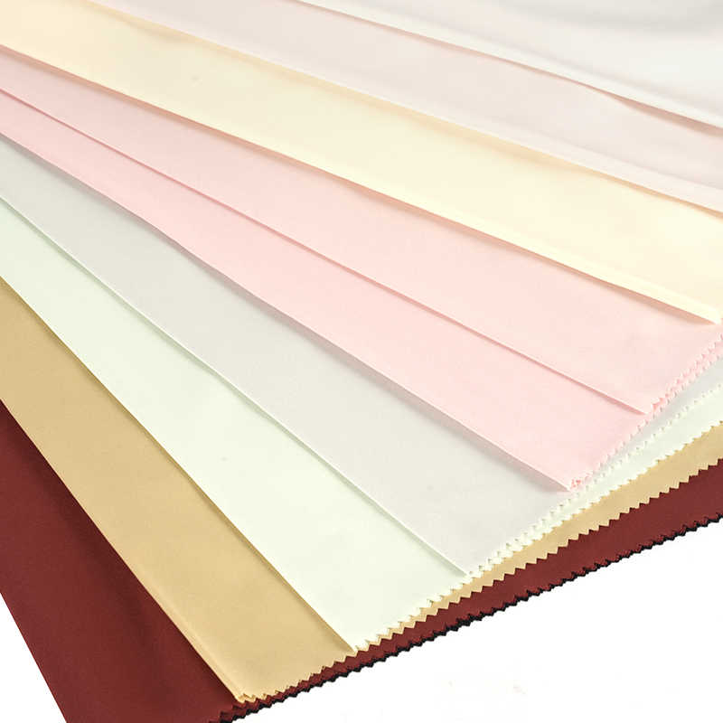 Tissu pongé en soie hautement élastique 230T