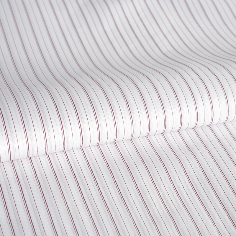 Tissu de doublure de manches rayé extensible 100 % polyester