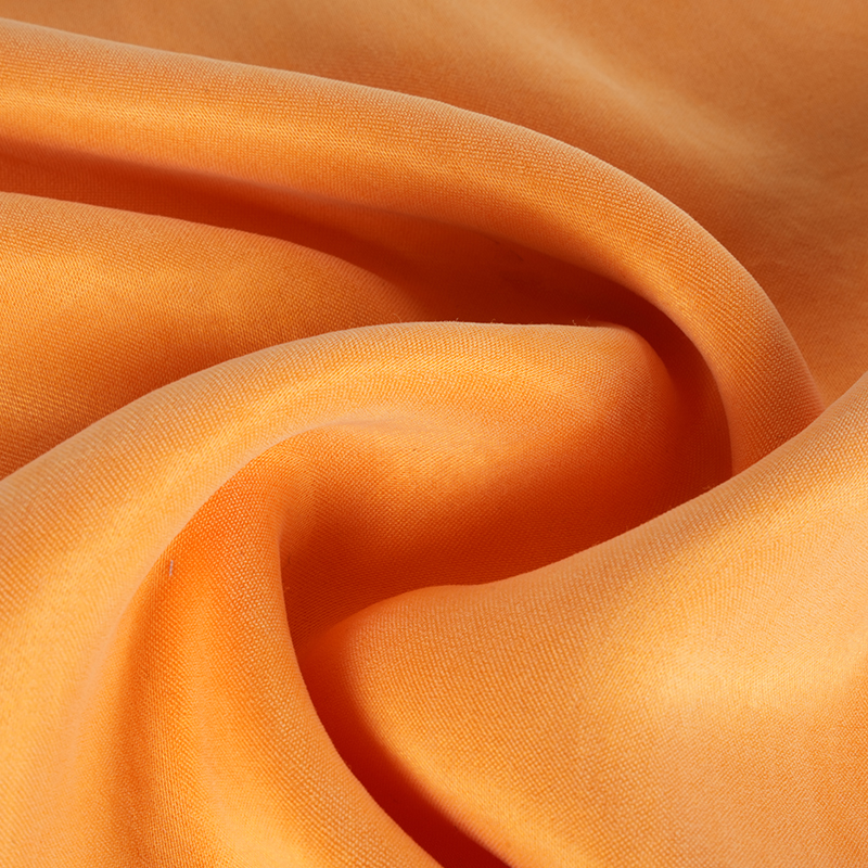 Tissu satiné froissé en coton Tencel 120D*30S