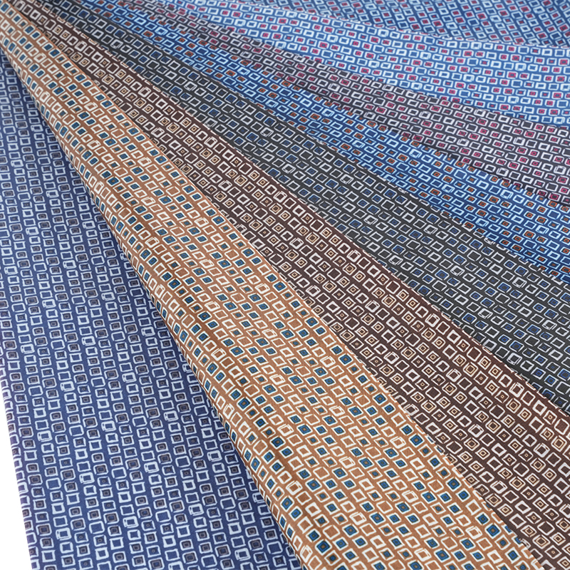 Petit tissu d'impression carré en taffetas de polyester 190T