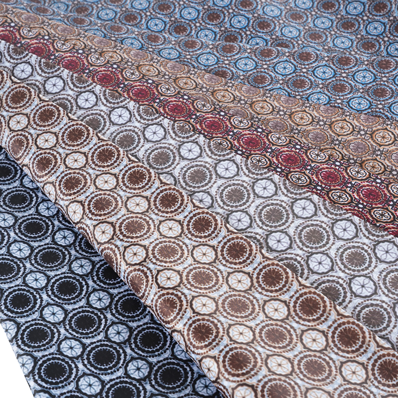 Tissu d'impression de dentelle de boucle de taffetas de polyester 210T