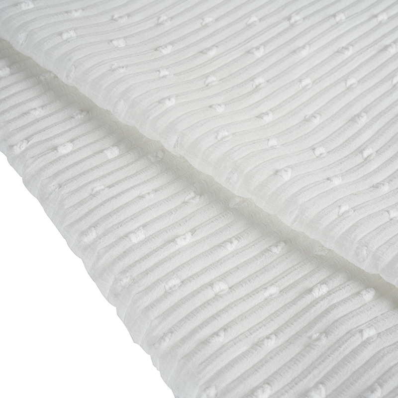 Fil de polyester imitant le tissu d'impression de mousse de feuille de chanvre